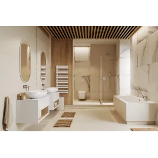 Excellent Clever 2.0 bateria wannowa 3-otworowa, chrom AREX.4134CR