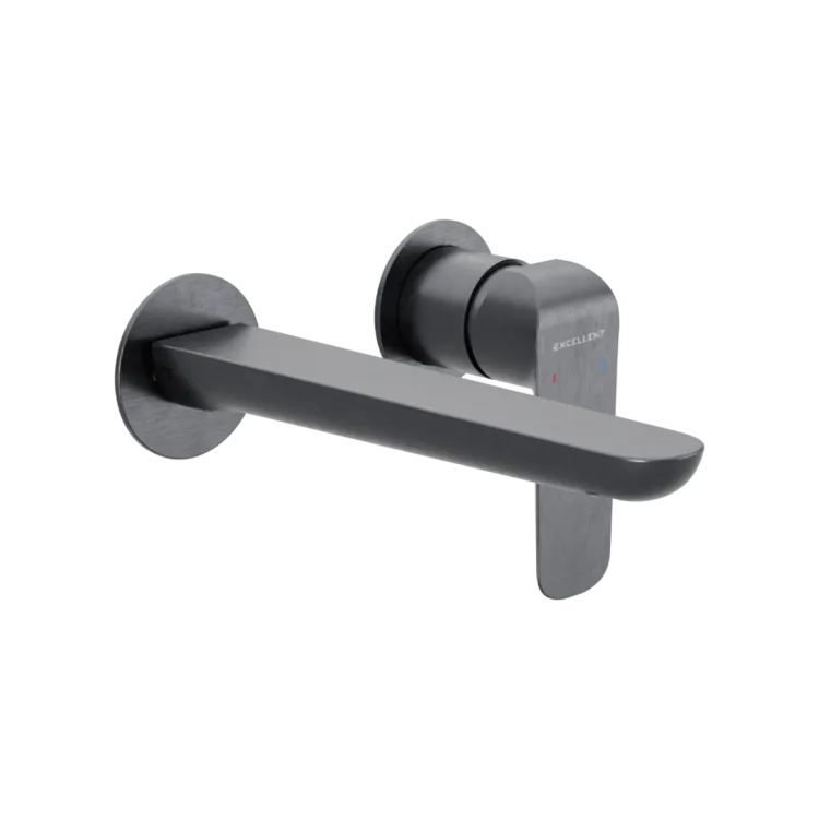 Excellent Clever 2.0 bateria umywalkowa podtynkowa komplet, grafit szczotkowany AREX.4114AB