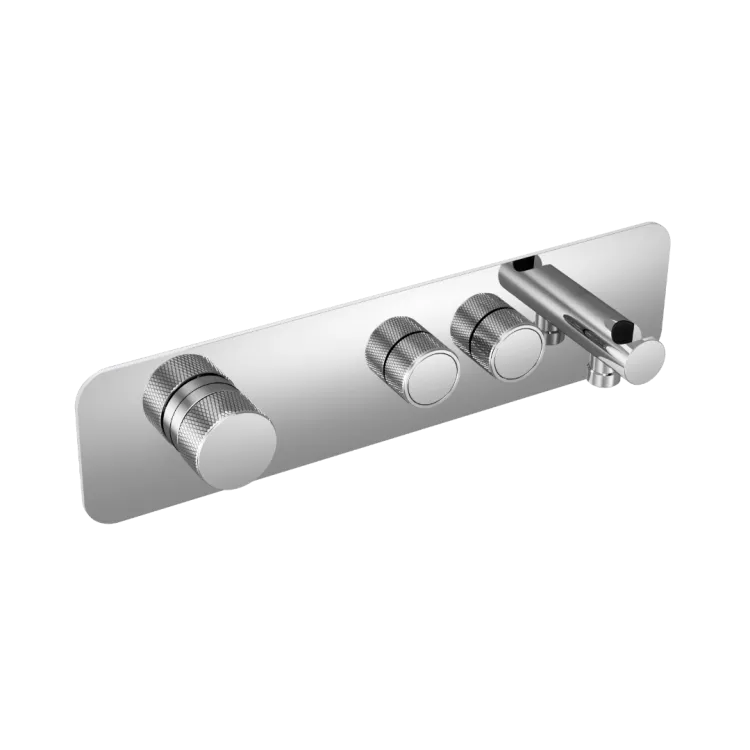 Excellent Krotos zestaw prysznicowo-wannowy podtynkowy 2 funkcyjny, chrom AREX.8035CR