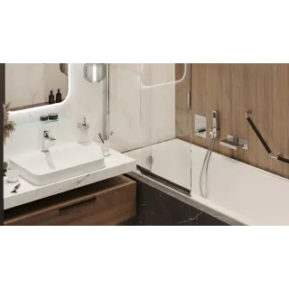 Excellent Krotos bateria prysznicowo-wannowa podtynkowa, 3 funkcyjna, termostatyczna, chrom AREX.8046CR