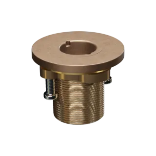 Excellent Dry box zestaw wannowy okrągły miedziany szczotkowany AREX.SET.050CB