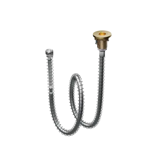 Excellent Dry Box zestaw wannowy okrągły, złoty połysk...