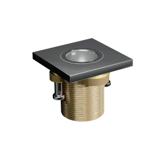 Excellent Dry Box zestaw wannowy, kwadratowy chrom AREX.SET.060CR