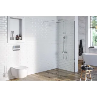 Excellent Altar zestaw prysznicowy ścienny z deszczownicą 20 x 20 cm, z wylewką, chrom AREX.SY.781CR