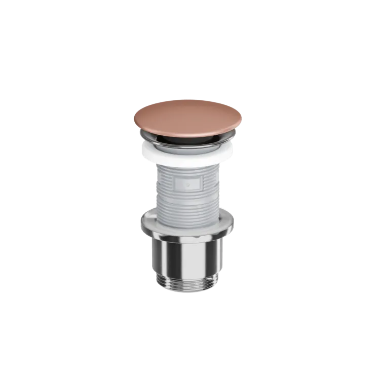 Excellent Design Korek klik-klak umywalkowo bidetowy, korpus chrom, pokrywa ceramiczna terracotta mat ARIN.1485.K.01.TEMCR