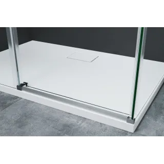 Excellent Zero brodzik prostokątny 160x90 cm akrylowy, niski, biały BREX.1203.160.090.WHN