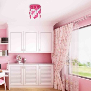 Lampa Sufitowa CORAZON PINK 3xE27 MLP1150