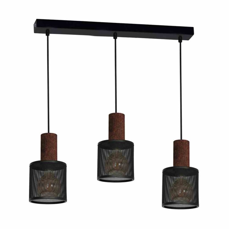 Lampa Wisząca ARES BLACK 3xE27 MLP3726