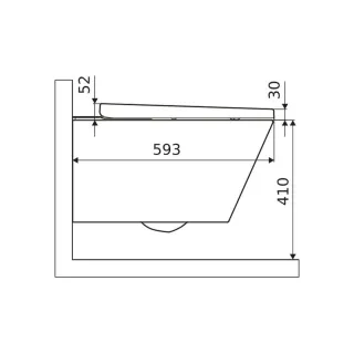Excellent Dakota 2.2 Eco miska WC z funkcją bidetu z systemem spłukiwania Spin 360, sterowana pilotem, biały połysk CEEX.4024.59