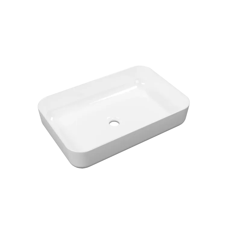 Excellent Cori 2.0 umywalka nablatowa 58x38 cm prostokątna, biały połysk CEEX.6901.580.WH