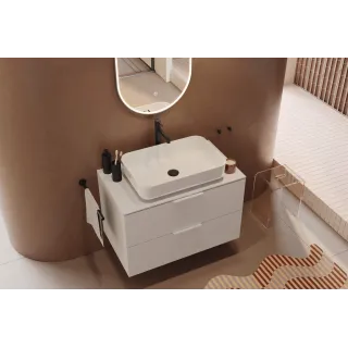 Excellent Cori 2.0 umywalka nablatowa 58x38 cm prostokątna, biały połysk CEEX.6901.580.WH