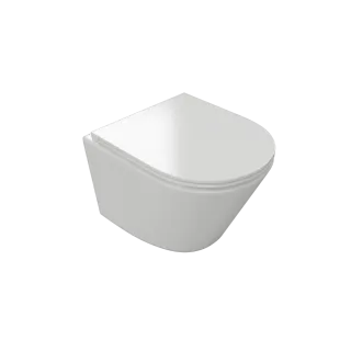 Excellent Joker miska WC 47 cm wisząca bezrantowa z deską...