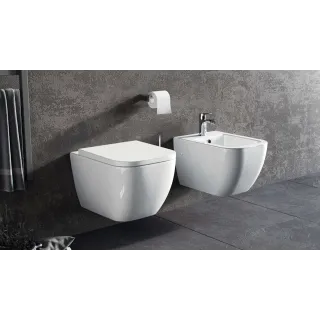 Excellent Ness deska sedesowa wolnoopadająca, biały połysk CENL.3515.500.WH