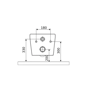 Excellent Joker miska WC 47 cm wisząca bezrantowa z deską wolnoopadającą, biały połysk CENL.4504.470.WH