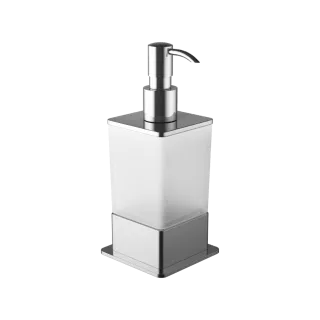 Excellent Riko dozownik do mydła w płynie stojący, chrom...