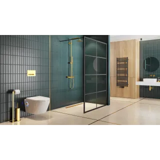 Excellent Riko stojak na papier ze szczotką, złoty połysk DOEX.1650GL