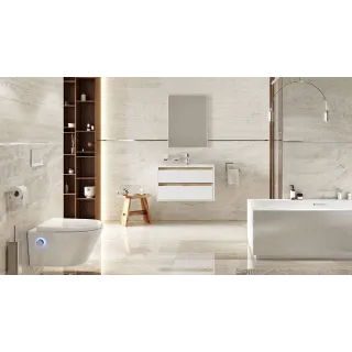 Excellent Kuadro lustro łazienkowe 80x60 cm prostokątne, biały mat DOEX.KU080.060.WH