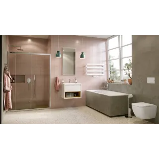 Excellent Kuadro lustro łazienkowe 100x50 cm prostokątne, biały mat DOEX.KU100.050.WH