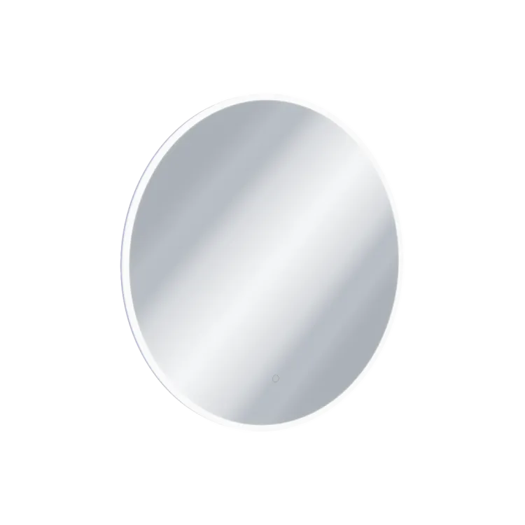 Excellent Lumiro lustro łazienkowe 60 cm okrągłe oświetlenie LED mata grzewcza, rama akrylowa DOEX.LU060.AC