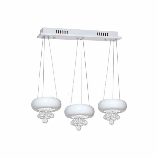 LAMPA WISZĄCA LUX BIANCO 3X6W LED ML862