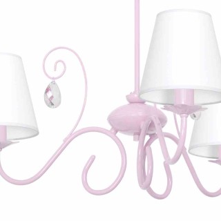 Żyrandol SARA PINK 3xE14 MLP1051