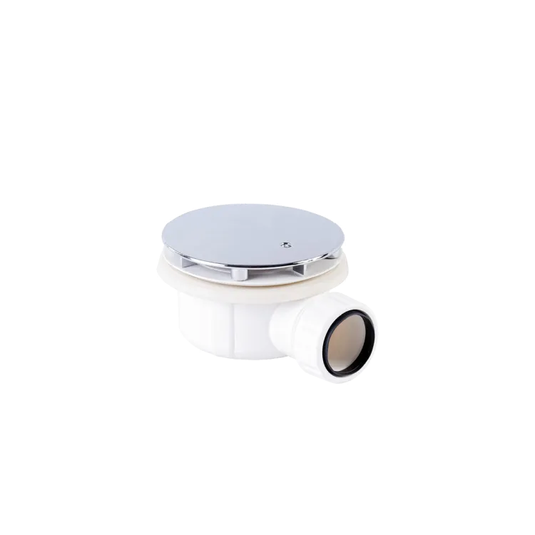 Excellent Zero syfon do brodzika 90 mm z pokrywą, chrom INEX.1716.90