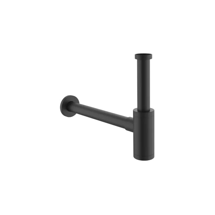 Excellent D54 syfon umywalkowy, stal nierdzewna, czarny mat INEX.2018BL