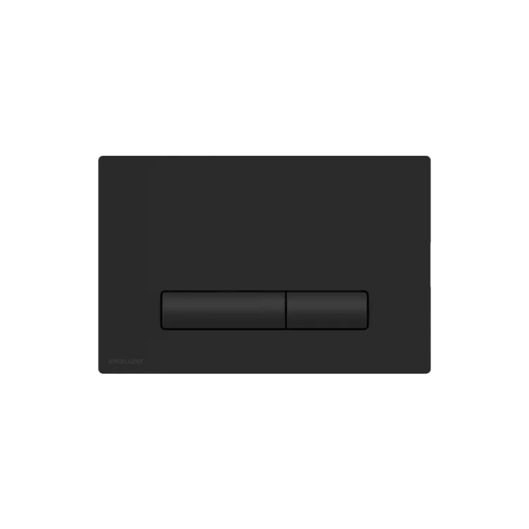 Excellent Aurro przycisk spłukujący do stelaża podtynkowego WC Shiro 2.0, czarny soft INEX.AU230.150.BL