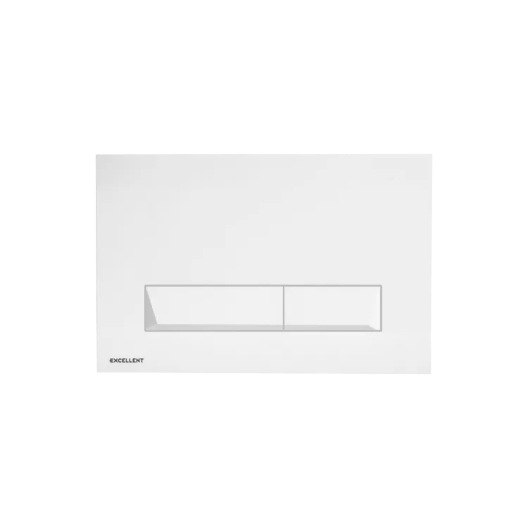 Excellent Platto przycisk spłukujący do stelaża podtynkowego WC Shiro 2.0, biały połysk INEX.PL230.150.WH