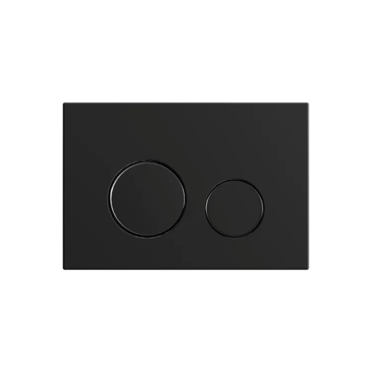 Excellent Nest przycisk spłukujący do stelaża podtynkowego WC Flaro Expert, czarny mat INEX.NE220.150.BL