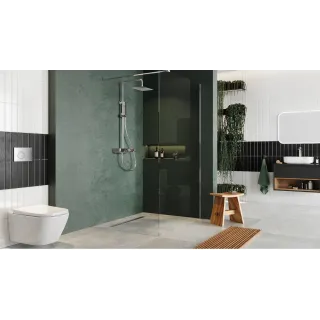 Excellent Ringo przycisk spłukujący do stelaża podtynkowego WC Shiro 2.0, chrom INEX.RI230.150.CR