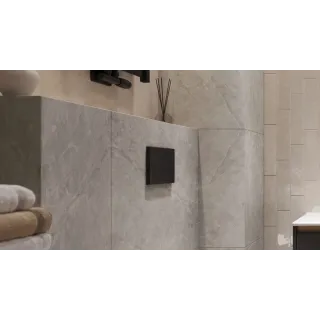 Excellent Tivo przycisk spłukujący do stelaża podtynkowego WC Flaro Expert, czarny mat INEX.TI220.150.BL