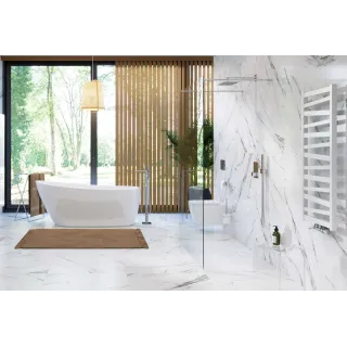 Excellent Vidoq walk-in ścianka prysznicowa prosta 120x200 cm, powłoka Clean Control, chrom KAEX.1506.1200.LP.CR