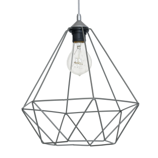 Lampa wisząca BASKET GRAY 1xE27 MLP7216