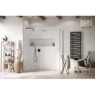 Excellent Vidoq łącznik wsporników ścianek kabiny walk-in, chrom KAEX.1508.CON.CR