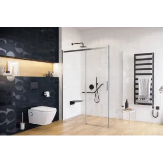 Excellent Rols ścianka prysznicowa boczna 80 cm powłoka Clean Control, chrom KAEX.2606.800.LP