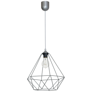 Lampa wisząca BASKET GRAY 1xE27 MLP7216