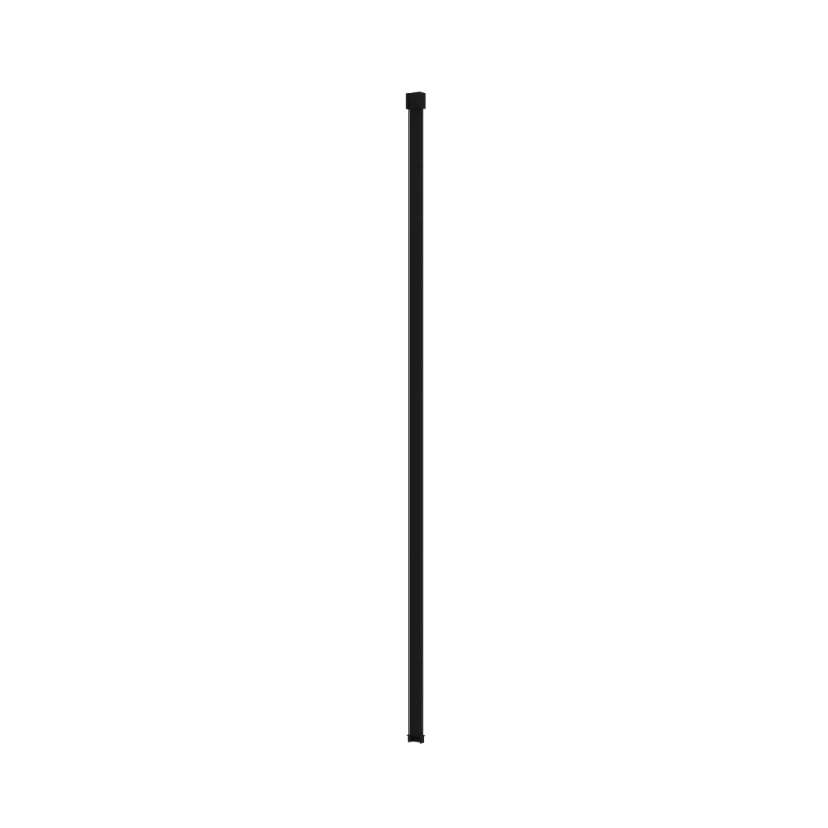 Excellent Fabrika walk-in wspornik sufitowy kabiny 100 cm do docięcia, czarny mat KAEX.4009.1000.BL