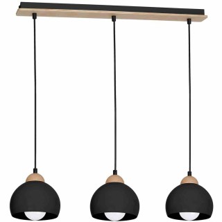 Lampa wisząca DAMA BLACK 3xE27 MLP6550