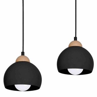 Lampa wisząca DAMA BLACK 3xE27 MLP6550