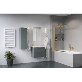 Excellent Blanko szafka wisząca boczna 110 cm, szałwiowy mat MLEX.6302.330.GN