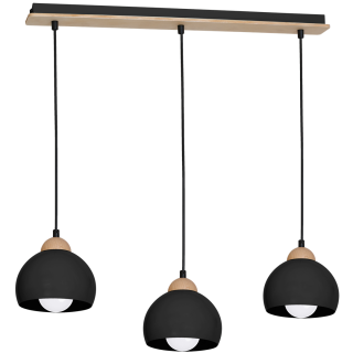 Lampa wisząca DAMA BLACK 3xE27 MLP6550