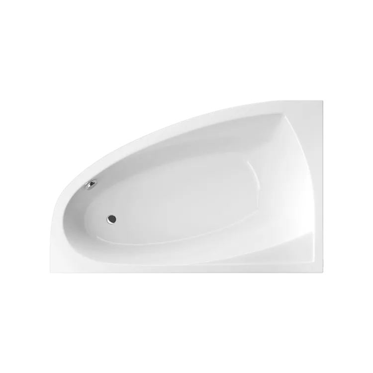 Excellent Aquaria Comfort wanna narożna 160x100 cm lewa, biały połysk WAEX.AQL16WH