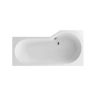 Excellent Be Spot wanna narożna 160x80 cm lewa, biały...