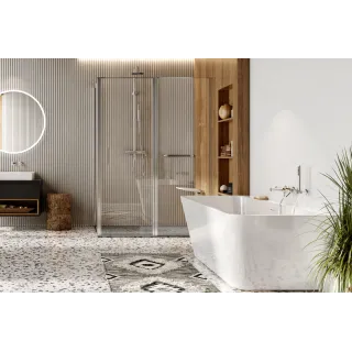 Excellent Lila 2.0 wanna prostokątna 150x72 cm przyścienna, biały połysk WAEX.LIL2.150.WHP