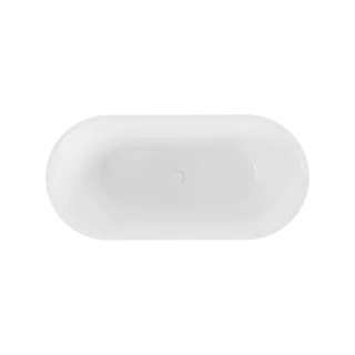 Excellent Holi 2.0 wanna owalna 170x76 cm wolnostojąca, biały połysk WAEX.HOL2.17WH