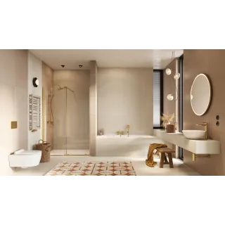 Excellent Oceana Slim wanna prostokątna 160X75 cm, biały mat WAEX.OCE16WHMS