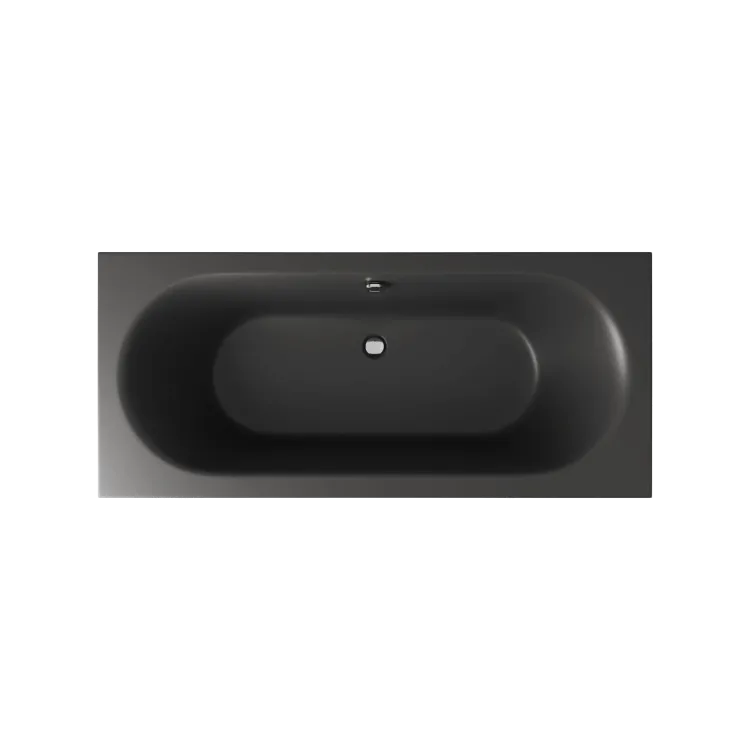 Excellent Oceana Slim wanna prostokątna 180X80 cm antracyt mat WAEX.OCE18ANMS