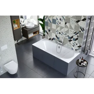 Excellent Oceana Slim wanna prostokątna 180X80 cm biały połysk WAEX.OCE18WHS