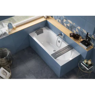 Excellent Oceana Slim wanna prostokątna 180X80 cm biały połysk WAEX.OCE18WHS